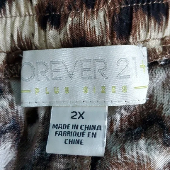 Forever 21+ sleep/Lounge shorts women's size 2X - Picture 3 of 3